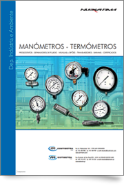 Manómetros - Termómetros - Nuova Fima
